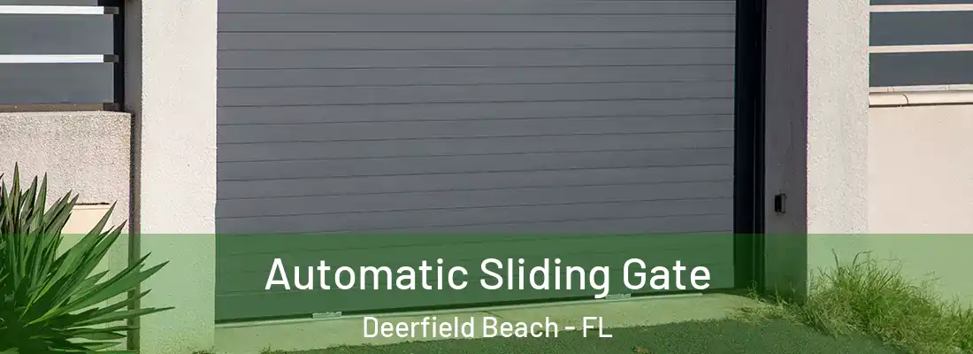  Automatic Sliding Gate Deerfield Beach - FL